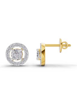 Sparkles - Lab Grown Diamond 0.83 Ct Earrings 14K Yellow Gold IGI Certified