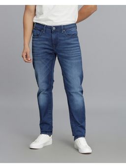 ROOKIES - Men Blue Cotton Blend Jeans