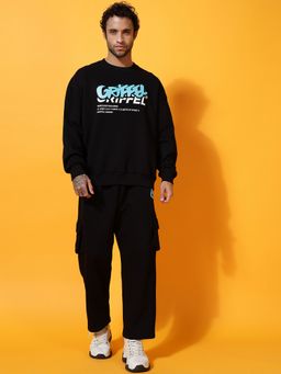 Griffel - Black Logo Print Co-Ord Set