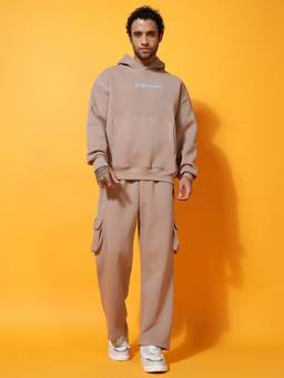 Griffel - Beige Oversized Co-Ord Set