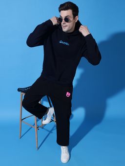 Griffel - Men Blue Printed Causal Co-Ord Set