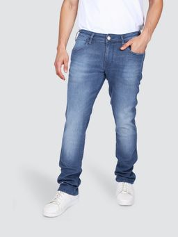 Wrangler - Men Blue Sanders Slim Tapered Fit Jeans