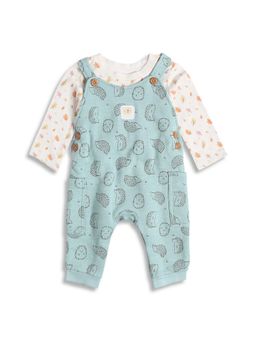 MINI KLUB - Knit Baby Unisex Dungaree with Top