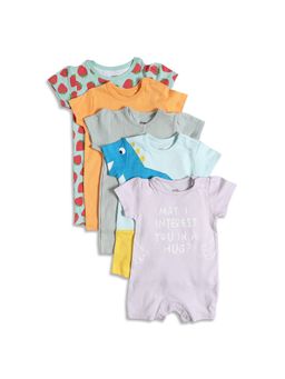 MINI KLUB - Knit New Born And Baby Girls Rompers (Pack of 5)