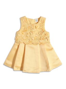 MINI KLUB - Yellow Floral Baby Girls Dress