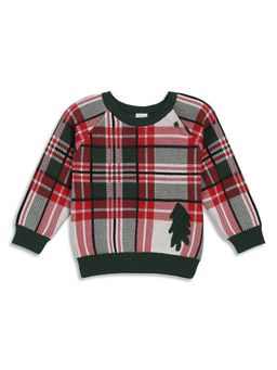 MINI KLUB - Kids Boys Multi-Color Checks Sweater
