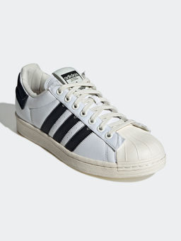 adidas Originals - Traceable Icons Superstar White Casual Sneakers