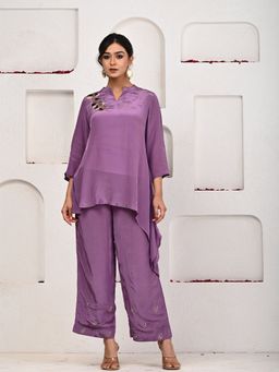 Aravalii - Lavender Elegance Bead Co-Ord (Set of 2)