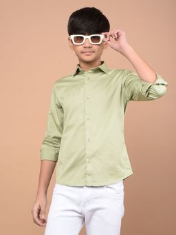 CRIMSOUNE CLUB - Boy's Green Shirt