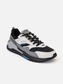 Xtep - Men Multi-Layered Running Shoes Grey