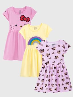Napchief - Girls Hello Kitty Rainbow Minnie Pack Of 3