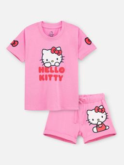 Napchief - Girls Hello Kitty Classic Shorts Set
