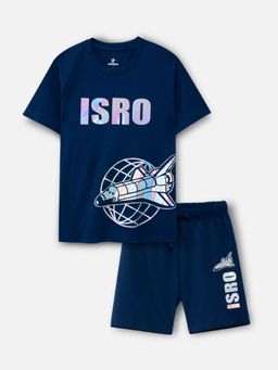 Napchief - Unisex ISRO Iconic Shorts Set