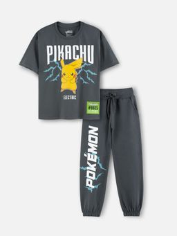Napchief - Unisex Pikachu Electrifying Jogger Set