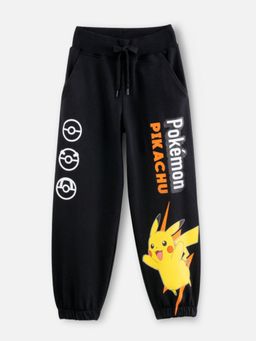 Napchief - Unisex Pokemon Pikachu Iconic Black Jogger