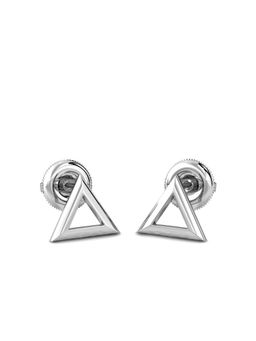 Candere by Kalyan Jewellers - 14K BIS Hallmark White Gold Earrings