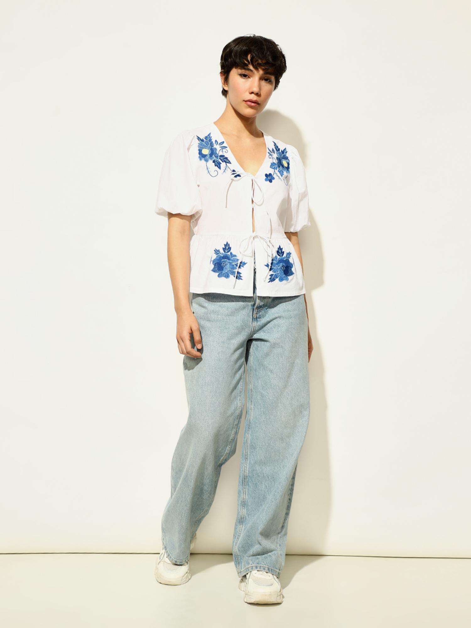 Buy Stylish Peplum Shirts Collection At Best Prices Online