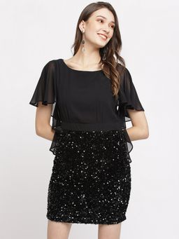 Latin Quarters - Women 2 Fir 1 Black Dress