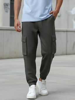 Bewakoof - Air 1.0 Men's Grey Oversized Cargo Joggers