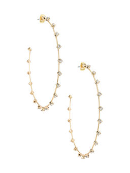 Ettika - Rhinestone Hoop Earrings