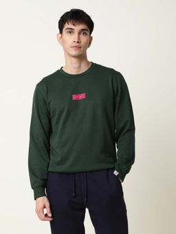 Rare Rabbit - Velveto Green Sweatshirt