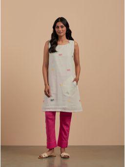 SMRITI GUPTA - Handloom Cotton Woven Kurta