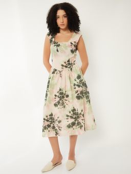 max - Women Printed A-Line Midi Dress