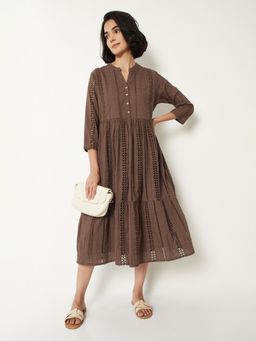 max - Women Shifali A-Line Midi Dress