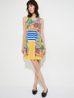 max - Women Printed Fit and Flare Mini Dress