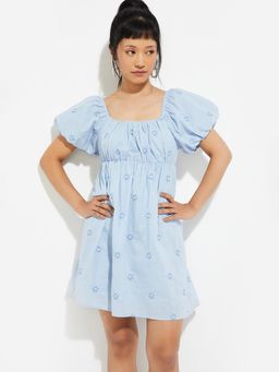 max - Women Embroidered A-Line Mini Dress