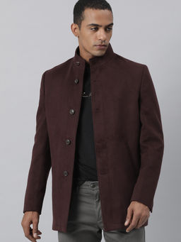 Rare Rabbit - Maroon Casual Jacket