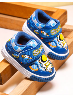 KATS - Kids Velcro Closure Musical Sneakers - Sky