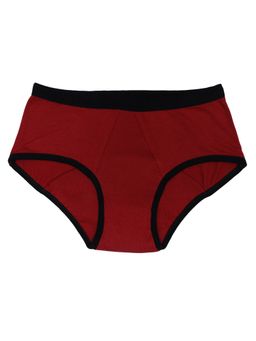 D'chica - I Can & Will Period Panties for Teenagers-Maroon