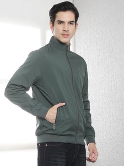 CRIMSOUNE CLUB - Men's Green Bomber Jacket
