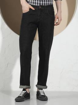 CRIMSOUNE CLUB - Original Men's Grey Straight Jeans