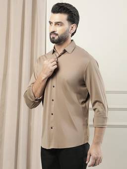 CRIMSOUNE CLUB - Men's Khaki Shirt