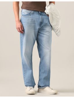 U.S. Polo Assn. Denim Co. - Blue Men's Logan Loose Straight Fit Blue Jeans