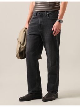 U.S. Polo Assn. Denim Co. - Black Black Men's Logan Loose Straight Fit Jeans