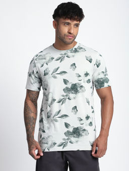 R&B - Men White Regular T-Shirt