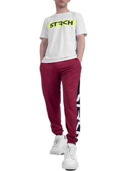STRCH - Maroon Men's Nylon On The Move Jogger Pant
