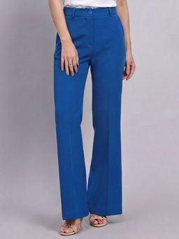 Powersutra - Women Ink Blue High-Rise Pant