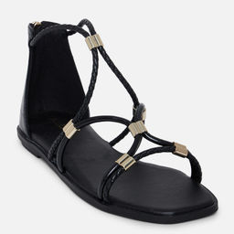 Aldo - Oceriwenflex Solid Black Sandals