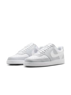 Buy Nike Mens Court Vision Low Sneakers - White (UK 5) - Image 1