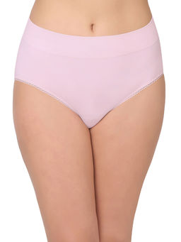 Wacoal - Feeling Flexible Mid Waist Medium Coverage Solid Brief Panty Pink