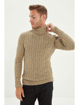 Trendyol - Man Yellow Sweater