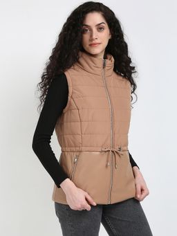 Calvin Klein - Slim Fit Polyester High-Neck Puffer Jacket