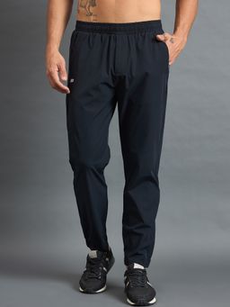 Dida - Mens Solid Poly Navy Blue Trackpant