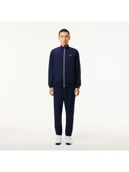 Lacoste - Navy Blue Diamond Taffeta Tennis Tracksuit