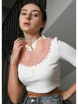 Odette - Orange Beads Necklace