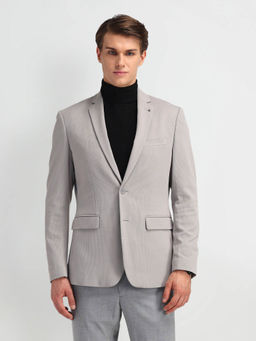 Arrow - Men Grey Zero Calorie Slim Flex Blazer